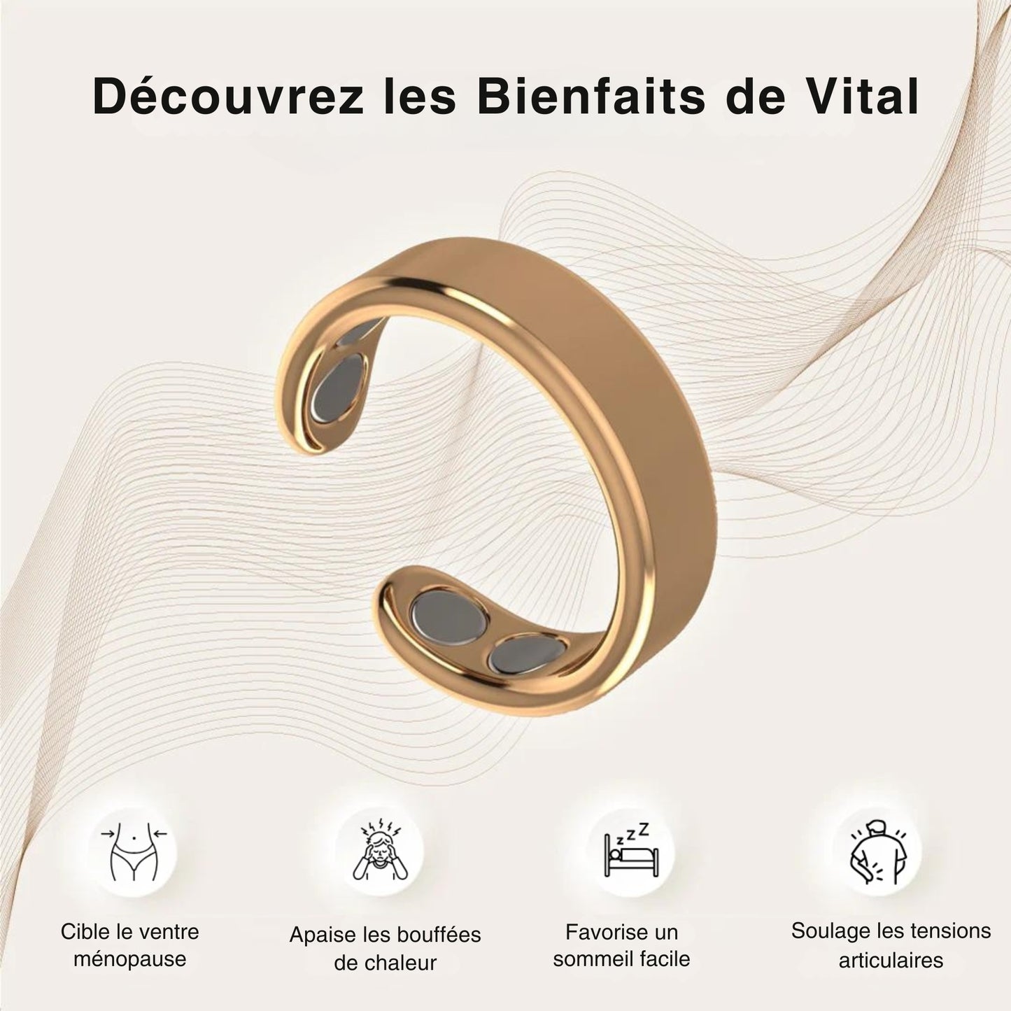 Vital – Adieu bouffées de chaleur, fatigue et prise de poids.
